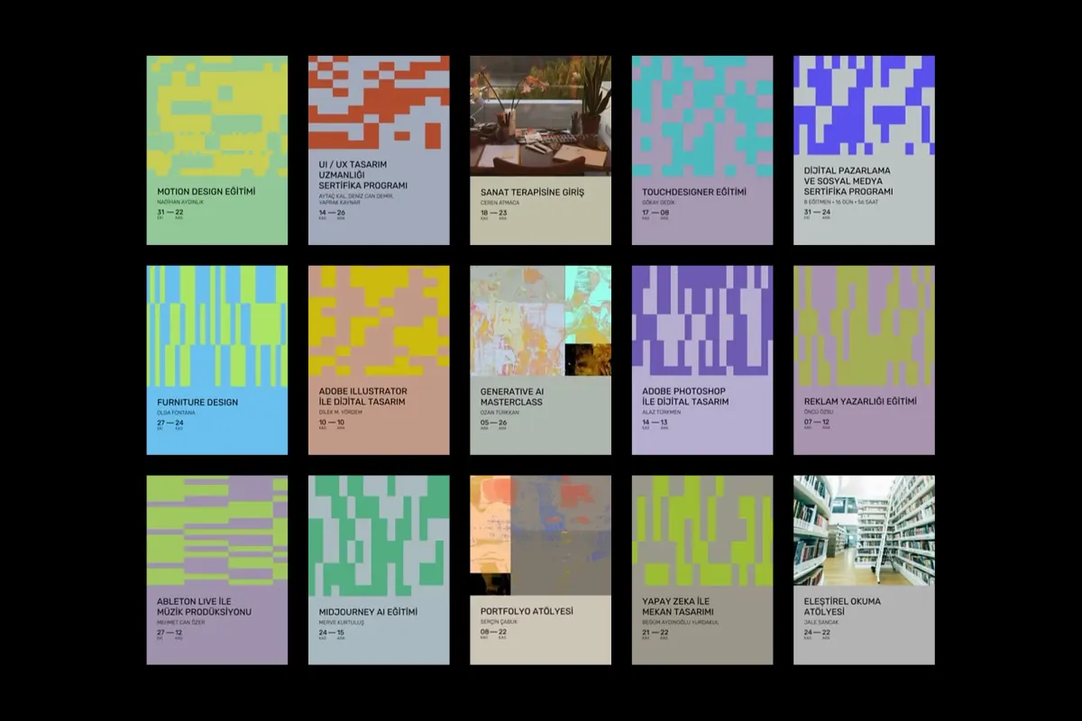 Üretimhane: a custom image generator and social media templates